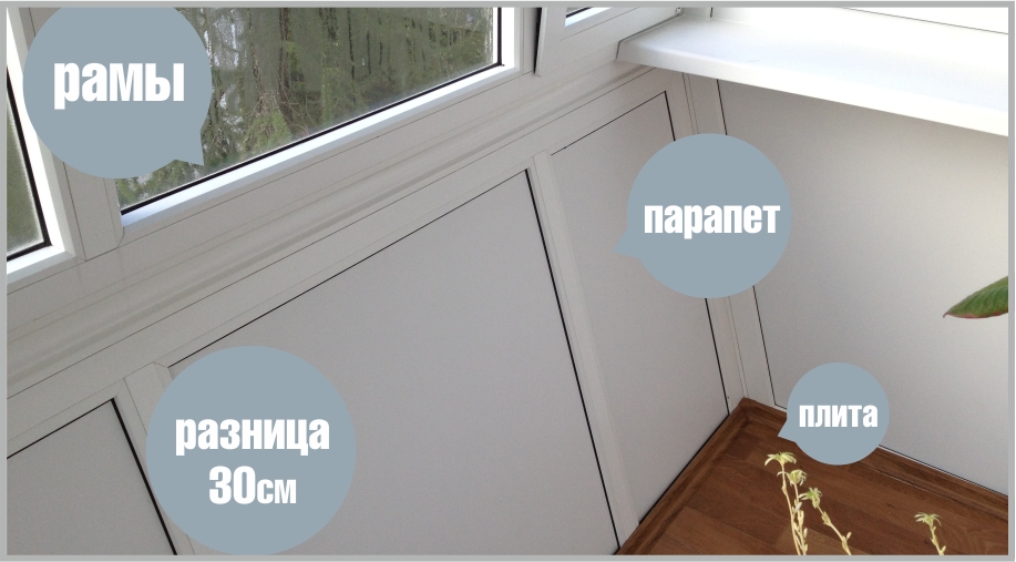 Остекление балкона с выносом Архангельск
